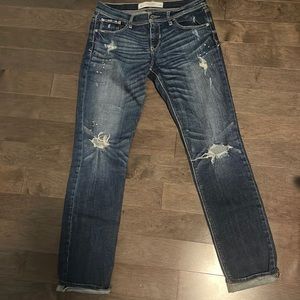 Abercrombie & Fitch Ripped Perfect Stretch Womens Jeans Size 6/ W: 28